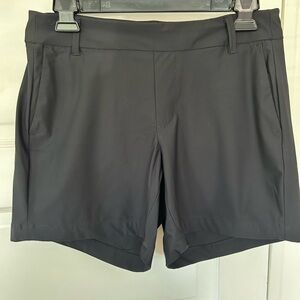 EUC Spanx Black Nylon Shorts